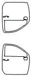 2025 Chevrolet Silverado HD Door Kit - PPF