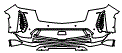 2024 Cadillac Escalade-V Bumper Kit - PPF