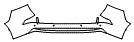 2023 Lexus GX Rear Bumper Kit - PPF