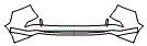2022 Lexus GX Rear Bumper Kit - PPF