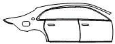 2025 Mercedes Benz Maybach S-Class Door and Rear Fender Kit - PPF
