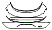 2025 Lucid Air Touring Trunk Lid Kit - PPF