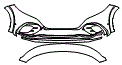2023 Mercedes Benz EQS SUV 580 Bumper Kit - PPF
