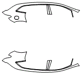 2023 Mercedes Benz EQS SUV 450+ Base Rear Fender Kit - PPF
