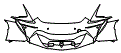 2024 McLaren Artura Coupe Bumper Kit - PPF