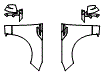 2024 Land Rover Range Rover Sport Dynamic SE Full Fender and Mirror Kit - PPF