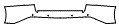 2025 Lexus IS Rear Bumper Kit - PPF