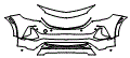 2022 Buick Encore GX Bumper Kit - PPF