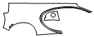 2020 Bugatti Chiron Rear Fender Kit - PPF