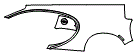 2023 Bugatti Chiron Rear Fender Kit - PPF