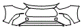 2020 Toyota Highlander Bumper Kit - PPF