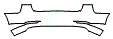 2024 Tesla Model 3 (Previous Generation) Rear Bumper Kit - PPF