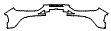 2021 Maserati MC20 Coupe Rear Bumper Kit - PPF