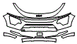 2023 Kia Niro Hybrid Bumper Kit - PPF
