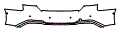 2023 Audi A5  S-Line Rear Bumper Kit - PPF