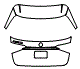 2020 Mercedes Benz GLE SUV  Base Hatch Kit - PPF