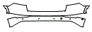 2019 Audi Q8 Rear Bumper Kit - PPF