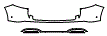 2023 Mercedes Benz EQB SUV 300 4MATIC Rear Bumper Kit - PPF