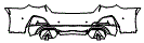 2025 BMW i4 Rear Bumper Kit - PPF
