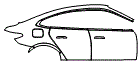 2024 BMW i4 Door and Rear Fender Kit - PPF