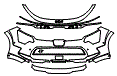 2024 Kia Niro EV Bumper Kit - PPF