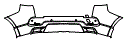 2023 Land Rover Discovery Sport Rear Bumper Kit - PPF