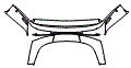 2025 Land Rover Range Rover Long Wheelbase SE Rear Bumper Kit - PPF