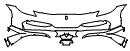 2025 Ferrari 296 GTB Bumper Kit - PPF