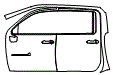 2025 Chevrolet Silverado HD Door and A-Pillar Kit - PPF