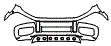 2023 Mercedes Benz G-Class SUV Bumper Kit - PPF