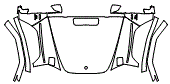 2022 Mercedes Benz G-Class SUV Full Hood, Fender and Mirror Kit - PPF