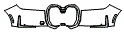2023 BMW iX xDrive50 Shadowline Bumper Kit - PPF