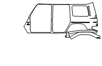 2023 Mercedes Benz G-Class SUV Rear Fender Kit - PPF
