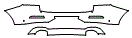 2024 BMW X4 xDrive30i xLine Rear Bumper Kit - PPF