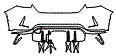 2023 Honda Civic Rear Bumper Kit - PPF