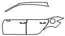2024 Honda Civic Door and Rear Fender Kit - PPF