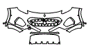 2023 Maserati Grecale Modena Bumper Kit - PPF