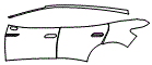 2024 Volkswagen ID.4 Pro S Door and Rear Fender Kit - PPF