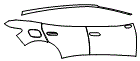 2023 Volkswagen ID.4 Door and Rear Fender Kit - PPF