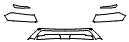2024 Nissan Pathfinder Bumper Kit - PPF