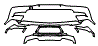 2026 CHEVROLET CORVETTE ZR1 COUPE Rear Bumper Kit