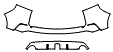 2020 Ford Edge Rear Bumper Kit - PPF