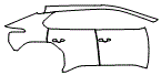 2024 Subaru Solterra (Canada) Base Door and Rear Fender Kit - PPF