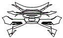 2024 Chevrolet Corvette Rear Bumper Kit - PPF