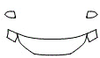 2023 Honda Pilot  Touring Hood, Fender and Mirror Kit