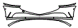 2024 Genesis G90 Bumper Kit - PPF