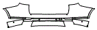 2024 BMW X7 xDrive40i Luxury Rear Bumper Kit - PPF