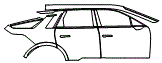 2023 Cadillac Lyriq Door and Rear Fender Kit - PPF
