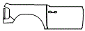 2024 Ford Bronco  Heritage Limited Edition Door and Rear Fender Kit - PPF