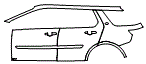 2025 Land Rover Discovery Sport Door and Rear Fender Kit - PPF